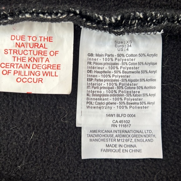 Bench bonded wool jacket XS - Picture 11 of 15